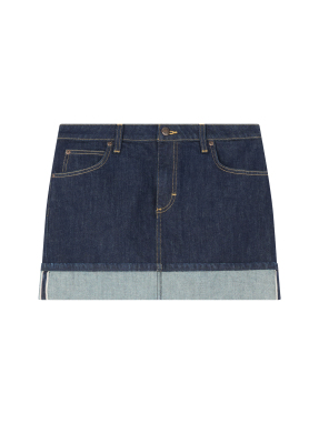 ΜΙΝΙ DENIM ΦΟΥΣΤΑ | Μπλε Σκούρο 27