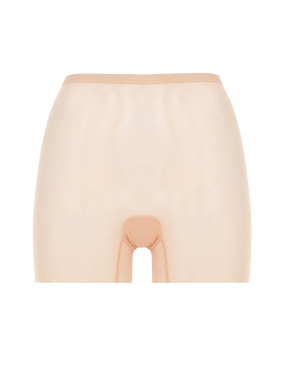 ΓΥΝΑΙΚΕΙΟ SHORTS LASTEX | Μπεζ XL