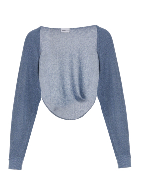 ΓΥΝΑΙΚΕΙΑ ΠΛΕΚΤΗ ΖΑΚΕΤΑ | Γαλάζιο S