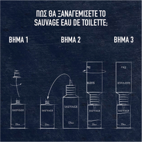 SAUVAGE EAU DE TOILETTE REFILL | 300ml
