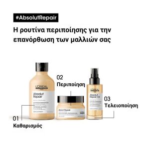 SERIE EXPERT ABSOLUT REPAIR ΜΑΣΚΑ ΓΙΑ ΤΑΛΑΙΠΩΡΗΜΕΝΑ ΜΑΛΛΙΑ | 250ml