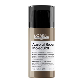 ABSOLUT REPAIR MOLECULAR LEAVE-IN ΜΑΣΚΑ ΜΟΡΙΑΚΗΣ ΕΠΑΝΟΡΘΩΣΗΣ ΓΙΑ ΤΑΛΑΙΠΩΡΗΜΕΝΑ ΜΑΛΛΙΑ | 100ml