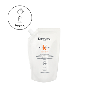 NUTRITIVE REFILL ΣΑΜΠΟΥΑΝ BAIN SATIN RICHE ΓΙΑ ΞΗΡΑ ΜΑΛΛΙΑ | 500ml