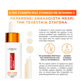 REVITALIFT CLINICAL VITAMIN C ΟΡΟΣ ΠΡΟΣΩΠΟΥ ΜΕ ΒΙΤΑΜΙΝΗ C | 30ml