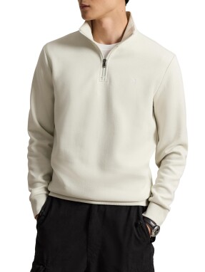 ΑΝΔΡΙΚΟ ΦΟΥΤΕΡ HALF-ZIP | Εκρού  XXL