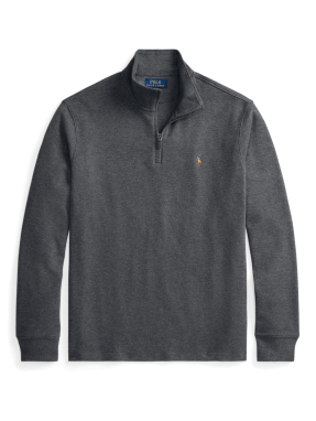 ΑΝΔΡΙΚΟ ΠΟΥΛΟΒΕΡ HALF-ZIP | Γκρι  XL