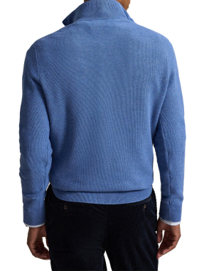 ΑΝΔΡΙΚΟ ΠΟΥΛΟΒΕΡ HALF-ZIP | Μπλε  L