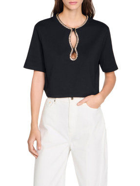 ΓΥΝΑΙΚΕΙΟ T-SHIRT | Μαύρο M