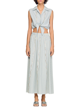 ΜΑΞΙ ΦΟΥΣΤΑ | Μπλε Ανοιχτό FR 36