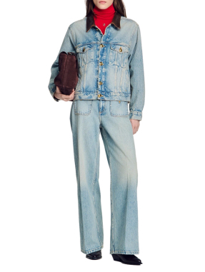 ΓΥΝΑΙΚΕΙΟ DENIM JACKET | Μπλε 4785 FR 38