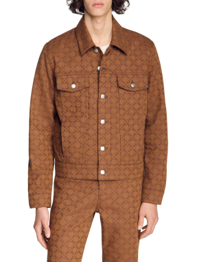 ΑΝΔΡΙΚΟ DENIM JACKET | Καφέ XL