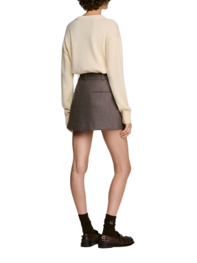 ΓΥΝΑΙΚΕΙΟ ΜΑΛΛΙΝΟ SKORT | Μπεζ 164 FR 38