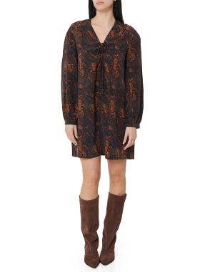 ΜΙΝΙ ΦΟΡΕΜΑ RAMELA | Μαύρο S