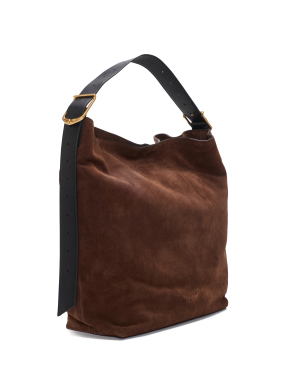 ΓΥΝΑΙΚΕΙΑ SUEDE ΤΣΑΝΤΑ ΩΜΟΥ JANE HOBO XL | Καφέ