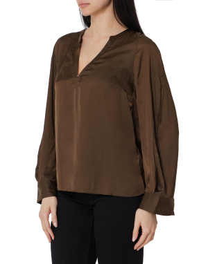 ΓΥΝΑΙΚΕΙΑ ΣΑΤΕΝ ΜΠΛΟΥΖΑ TORNY | Καφέ XS