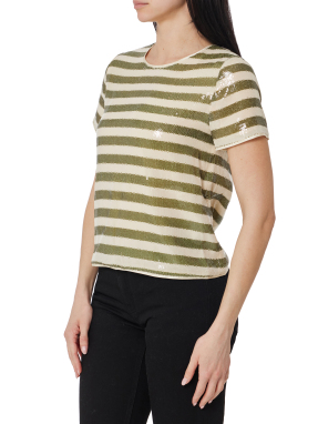 ΓΥΝΑΙΚΕΙΟ T-SHIRT TCHAO | Ριγέ  XS