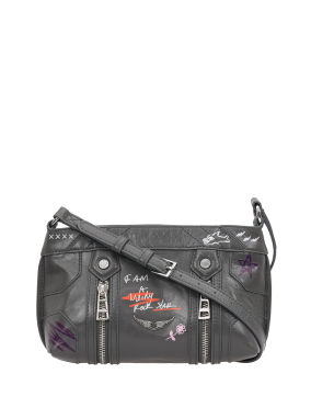 ΓΥΝΑΙΚΕΙΑ ΤΣΑΝΤΑ ΩΜΟΥ SUNNY MOOD | Γκρι Σκούρο