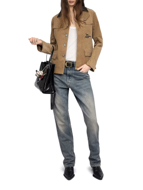 ΓΥΝΑΙΚΕΙΟ JACKET VERAM | Καφέ Ανοιχτό M