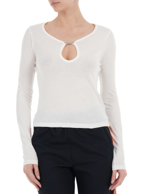 ΓΥΝΑΙΚΕΙΑ ΜΠΛΟΥΖΑ HENLEY TINA | Λευκό XS