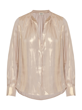 ΓΥΝΑΙΚΕΙΑ ΣΑΤΕΝ ΜΠΛΟΥΖΑ TINK | Χρυσό XS