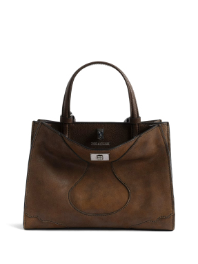 ΓΥΝΑΙΚΕΙΑ SUEDE ΤΣΑΝΤΑ ΧΕΙΡΟΣ JACK MINI | Καφέ