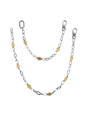ΙΜΑΝΤΑΣ ΤΣΑΝΤΑΣ STRAP CHAIN | Ασημί