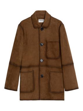 ΓΥΝΑΙΚΕΙΟ SUEDE JACKET | Καφέ S