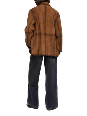 ΓΥΝΑΙΚΕΙΟ SUEDE JACKET | Καφέ S