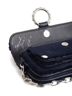 ΓΥΝΑΙΚΕΙΑ ΤΣΑΝΤΑ ΩΜΟΥ KATE WALLET DENIM | Μπλε Σκούρο