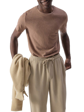 ΑΝΔΡΙΚΟ T-SHIRT BYSAPICK | Καφέ XL