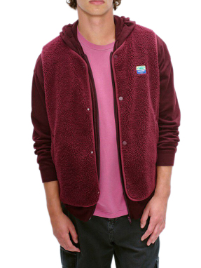 ΑΝΔΡΙΚΟ ΑΜΑΝΙΚΟ JACKET | Μπορντό BORDEAUX CHINE S