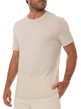 ΑΝΔΡΙΚΟ T-SHIRT | Εκρού M