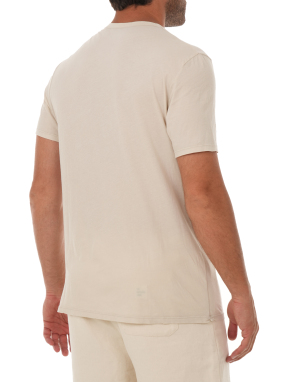 ΑΝΔΡΙΚΟ T-SHIRT | Εκρού M