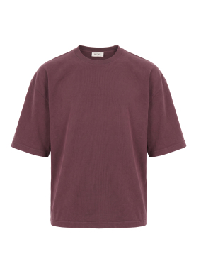 ΑΝΔΡΙΚΟ T-SHIRT | Μπορντό BURGUNDY VINTAGE S