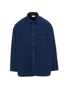 ΑΝΔΡΙΚΟ ΠΟΥΚΑΜΙΣΟ | Μπλε Σκούρο BLEU BRUT M/L
