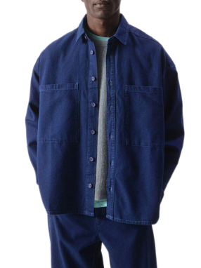 ΑΝΔΡΙΚΟ ΠΟΥΚΑΜΙΣΟ | Μπλε Σκούρο BLEU BRUT M/L