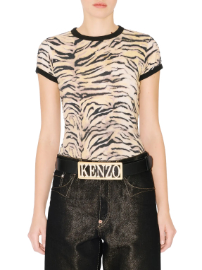 ΓΥΝΑΙΚΕΙΟ T-SHIRT TIGER | Animal Print  S