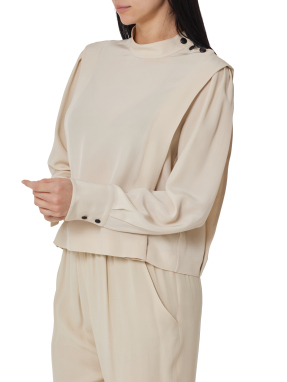 ΓΥΝΑΙΚΕΙΑ ΜΠΛΟΥΖΑ FELISSA | Εκρού FR 36