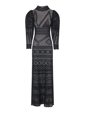 ΜΑΞΙ ΦΟΡΕΜΑ DIONE | Μαύρο FR 40