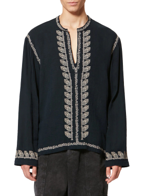 ΑΝΔΡΙΚΟ ΠΟΥΚΑΜΙΣΟ CIZALIE | Μαύρο XL