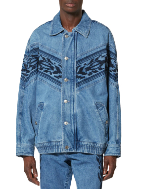 ΑΝΔΡΙΚΟ DENIM ΜΠΟΥΦΑΝ JULIAN | Γαλάζιο L