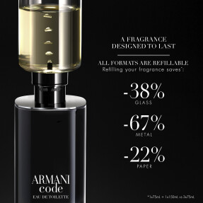 ARMANI CODE EAU DE TOILETTE REFILL | 150ml
