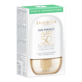 LANCASTER SUN PERFECT AIR DAILY INVISIBLE FLUID SPF50 PORE & IMPERFECTIONS | 40ml