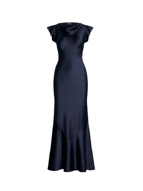 ΜΑΞΙ ΣΑΤΕΝ ΦΟΡΕΜΑ | Μπλε Σκούρο US 6