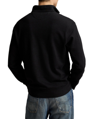 ΑΝΔΡΙΚΟ ΠΟΥΛΟΒΕΡ HALF-ZIP | Μαύρο  S