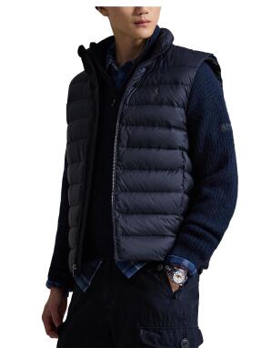 ΑΝΔΡΙΚΟ ΑΜΑΝΙΚΟ ΚΑΠΙΤΟΝΕ ΜΠΟΥΦΑΝ | Μπλε Σκούρο L