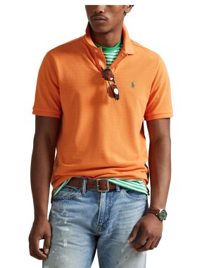 ΑΝΔΡΙΚΗ POLO ΜΠΛΟΥΖΑ | Πορτοκαλί XXL