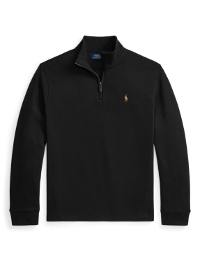 ΑΝΔΡΙΚΟ ΠΟΥΛΟΒΕΡ HALF-ZIP | Μαύρο  XL
