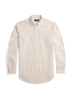 ΑΝΔΡΙΚΟ ΛΙΝΟ ΠΟΥΚΑΜΙΣΟ | Μπεζ M