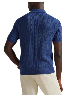 ΑΝΔΡΙΚΗ ΠΛΕΚΤΗ POLO ΜΠΛΟΥΖΑ | Μπλε M